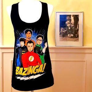 Big Bank Theory Tank Top Unisex Size Large